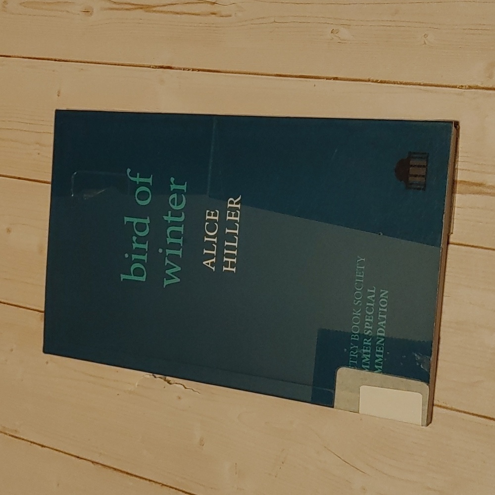 3/$13 Bird of Winter By Alice Holler Adult Poetry Book